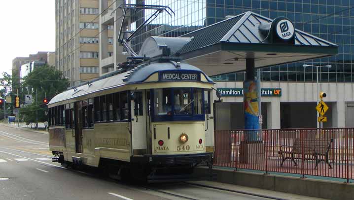 MATA Melbourne Class W2 tram 540